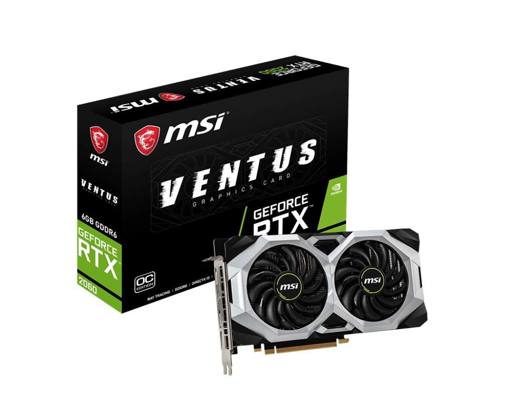 MSI Oyun GeForce RTX 2060 6 GB GDDR6 VR Hazır RTX Grafik Kartı