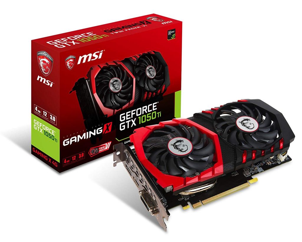 MSI GeForce GTX 1050 TI 4 GB Ekran Kartı