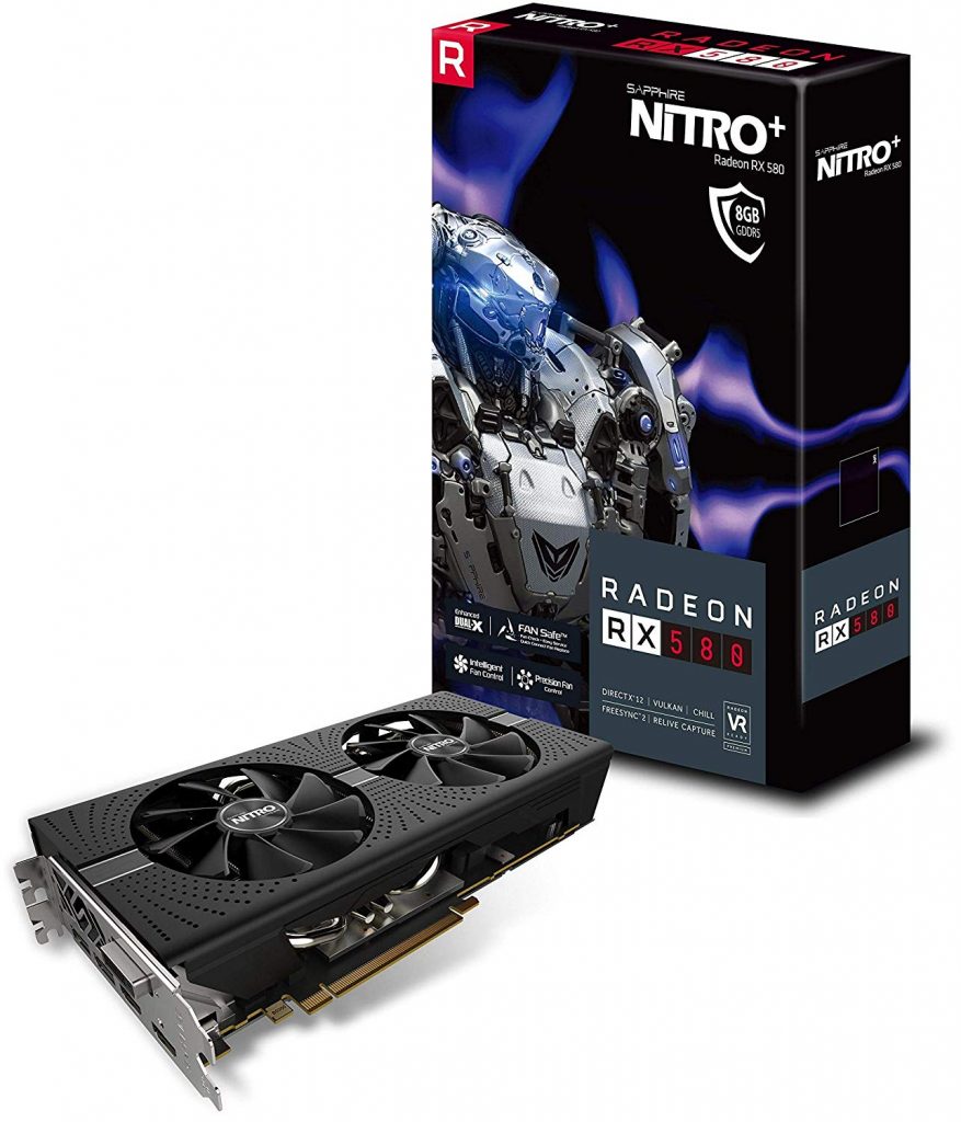 Safir Radeon Nitro + RX 580 8GB GDDR5 Ekran Kartı
