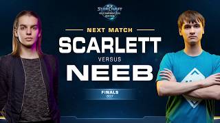 Scarlett vs Neeb ZvP - Büyük Final - WCS Kış Amerika