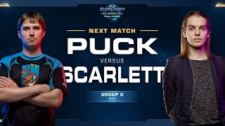 Scarlett vs puCK ZvP - D Grubu Galipleri - WCS Challenger NA Sezon 2