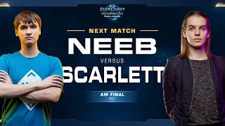Neeb vs Scarlett PvZ - Final - WCS Challenger NA Sezon 2
