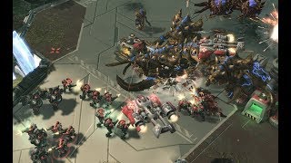 Elazer (Z) - Kelazhur (T) Siber Orman Üzerine - Starcraft 2: Boşluğun Mirası 2019