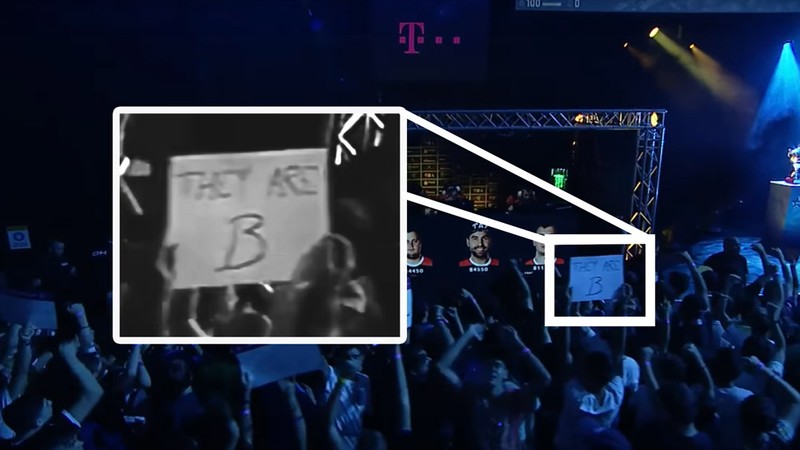 CSGO turnuvalarında kalabalığın göze çarpan yardımı birkaç kez oldu