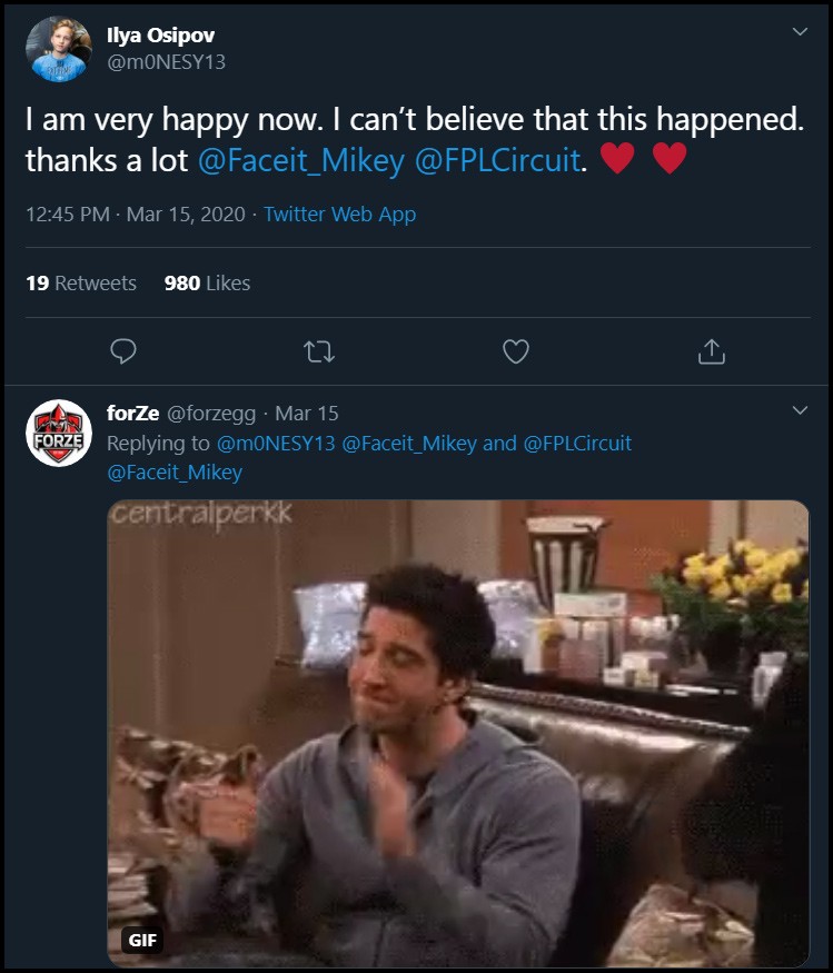 ForZe genç gibi bazı m0nsey seviyorum FPL nokta için FACEIT teşekkürler