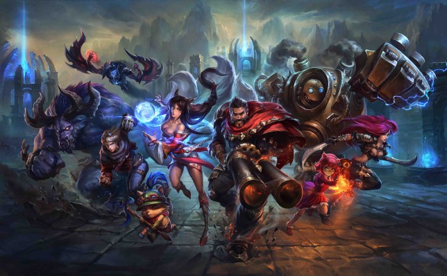 League Of Legends anahtar sanatı