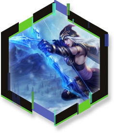 League of Legends Karakter Altıgen Çerçeve Içinde